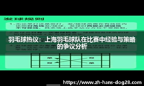 羽毛球热议：上海羽毛球队在比赛中经验与策略的争议分析